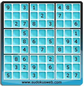 Sudoku de Nivel Fácil Sudoku de Nivel Fácil