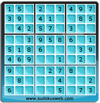 Sudoku de Nivell Molt Fàcil Sudoku de Nivell Molt Fàcil