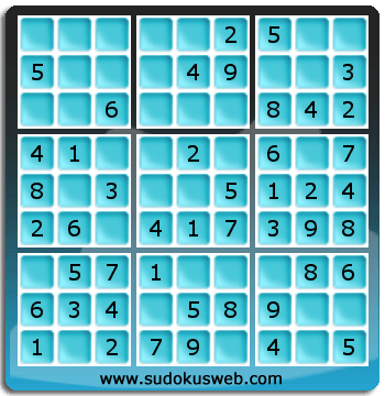 Sudoku de Nivel Muy Fácil Sudoku de Nivel Muy Fácil