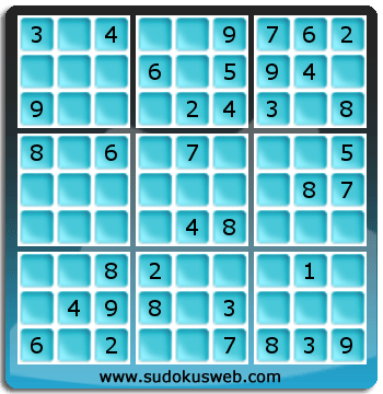 Sudoku de Nivel Fácil Sudoku de Nivel Fácil