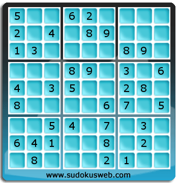 Sudoku de Nivel Fácil Sudoku de Nivel Fácil