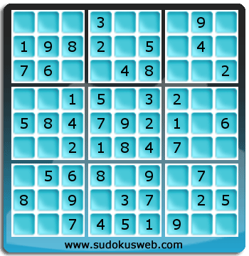 Sudoku de Nivel Muy Fácil Sudoku de Nivel Muy Fácil