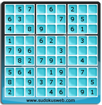 Sudoku de Nivel Muy Fácil Sudoku de Nivel Muy Fácil