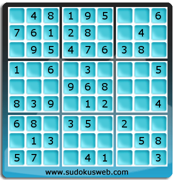 Sudoku de Nivel Muy Fácil Sudoku de Nivel Muy Fácil