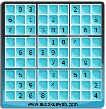 Sudoku de Nivel Fácil Sudoku de Nivel Fácil