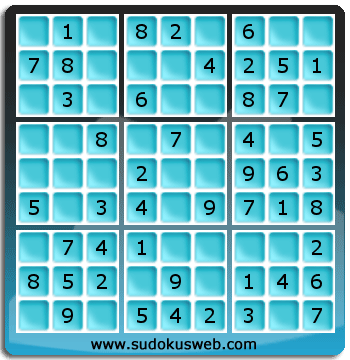 Sudoku de Nivel Muy Fácil Sudoku de Nivel Muy Fácil