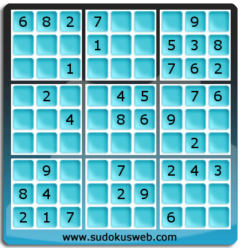 Sudoku de Nivel Fácil Sudoku de Nivel Fácil