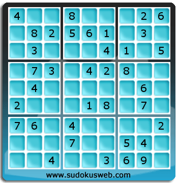 Sudoku de Nivel Fácil Sudoku de Nivel Fácil