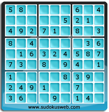 Sudoku de Nivel Muy Fácil Sudoku de Nivel Muy Fácil