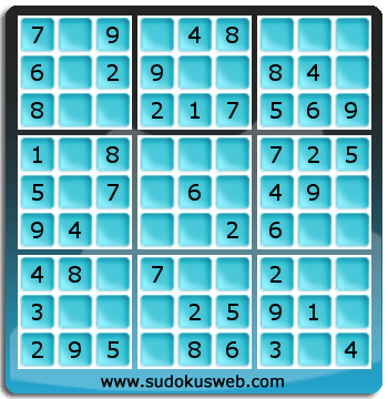 Sudoku de Nivel Muy Fácil Sudoku de Nivel Muy Fácil