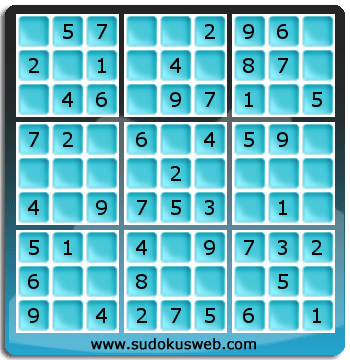 Sudoku de Nivel Muy Fácil Sudoku de Nivel Muy Fácil