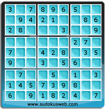 Sudoku de Nivel Muy Fácil Sudoku de Nivel Muy Fácil