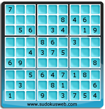 Sudoku de Nivel Fácil Sudoku de Nivel Fácil