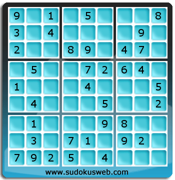 Sudoku de Nivel Fácil Sudoku de Nivel Fácil