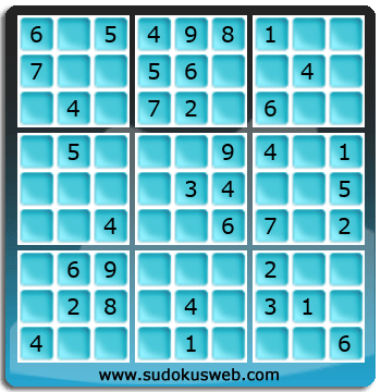 Sudoku de Nivel Fácil Sudoku de Nivel Fácil