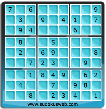 Sudoku de Nivel Fácil Sudoku de Nivel Fácil