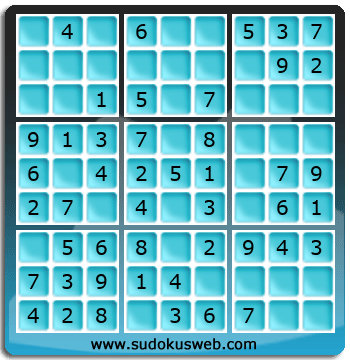 Sudoku de Nivel Muy Fácil Sudoku de Nivel Muy Fácil