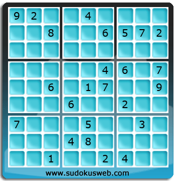 Sudoku de Nivel Difícil Sudoku de Nivel Difícil