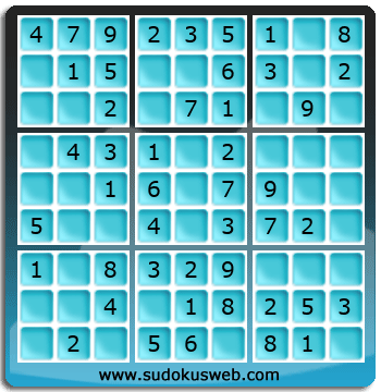 Sudoku de Nivel Muy Fácil Sudoku de Nivel Muy Fácil