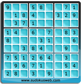 Sudoku de Nivel Muy Fácil Sudoku de Nivel Muy Fácil