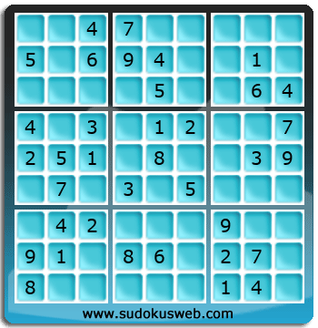 Sudoku de Nivel Fácil Sudoku de Nivel Fácil
