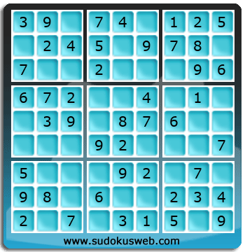 Sudoku de Nivel Muy Fácil Sudoku de Nivel Muy Fácil