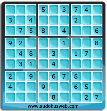 Sudoku de Nivel Fácil Sudoku de Nivel Fácil