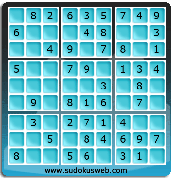 Sudoku de Nivel Muy Fácil Sudoku de Nivel Muy Fácil