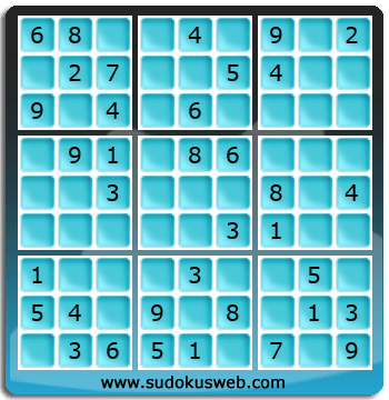 Sudoku de Nivel Fácil Sudoku de Nivel Fácil