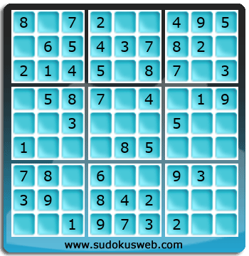 Sudoku de Nivell Molt Fàcil Sudoku de Nivell Molt Fàcil