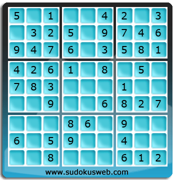 Sudoku de Nivel Muy Fácil Sudoku de Nivel Muy Fácil