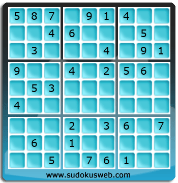 Sudoku de Nivel Medio Sudoku de Nivel Medio