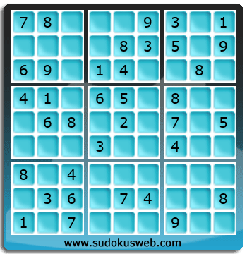 Sudoku de Nivel Fácil Sudoku de Nivel Fácil