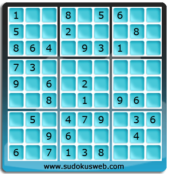 Sudoku de Nivel Fácil Sudoku de Nivel Fácil