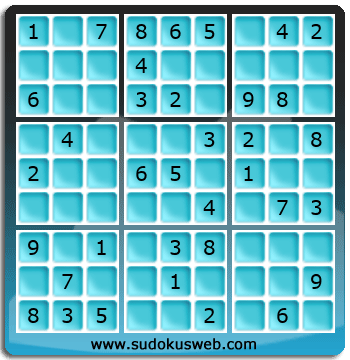 Sudoku de Nivel Fácil Sudoku de Nivel Fácil