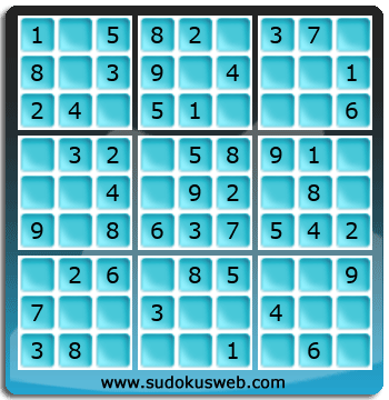 Sudoku de Nivel Muy Fácil Sudoku de Nivel Muy Fácil