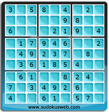Sudoku de Nivel Muy Fácil Sudoku de Nivel Muy Fácil