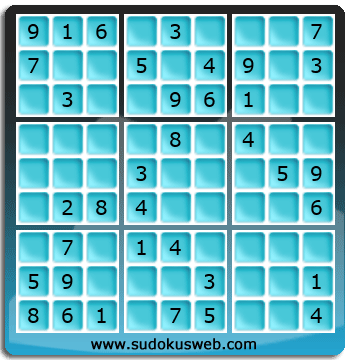 Sudoku de Nivel Fácil Sudoku de Nivel Fácil
