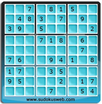 Sudoku de Nivel Fácil Sudoku de Nivel Fácil