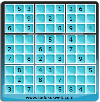Sudoku de Nivel Fácil Sudoku de Nivel Fácil