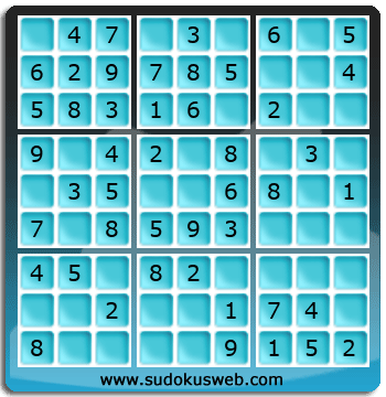 Sudoku de Nivel Muy Fácil Sudoku de Nivel Muy Fácil