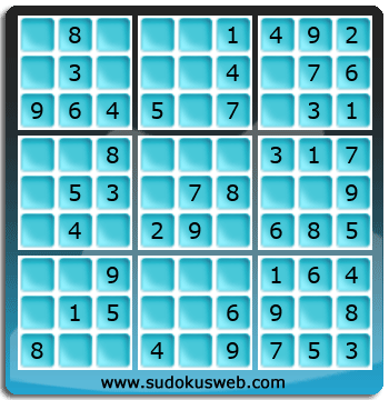 Sudoku de Nivel Muy Fácil Sudoku de Nivel Muy Fácil