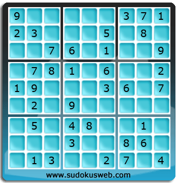 Sudoku de Nivel Fácil Sudoku de Nivel Fácil