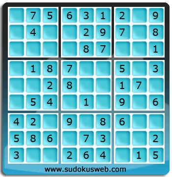 Sudoku de Nivel Muy Fácil Sudoku de Nivel Muy Fácil