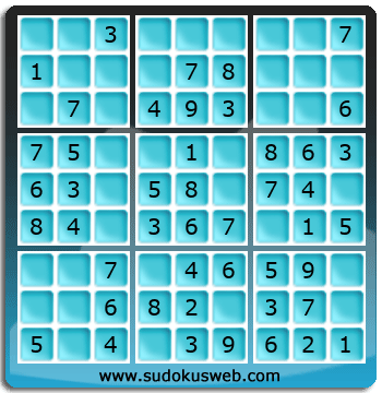 Sudoku de Nivel Muy Fácil Sudoku de Nivel Muy Fácil