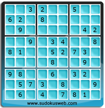 Sudoku de Nivel Fácil Sudoku de Nivel Fácil