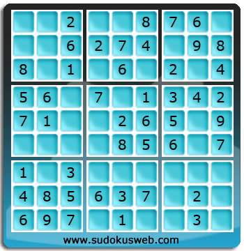 Sudoku de Nivel Muy Fácil Sudoku de Nivel Muy Fácil