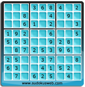 Sudoku de Nivel Muy Fácil Sudoku de Nivel Muy Fácil