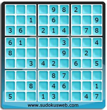 Sudoku de Nivel Fácil Sudoku de Nivel Fácil