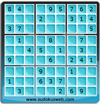 Sudoku de Nivel Fácil Sudoku de Nivel Fácil